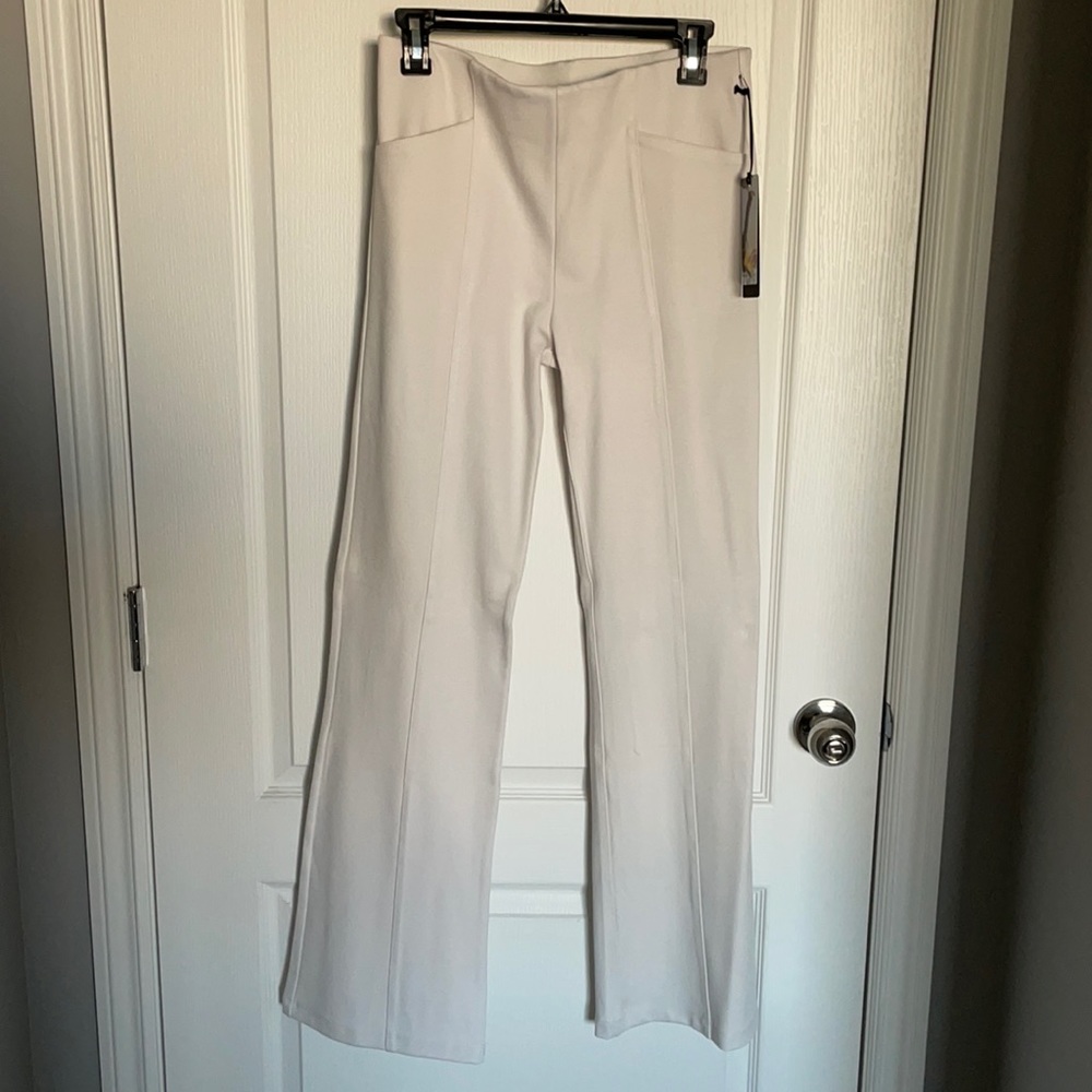 Betabrand NWT Boot-Cut |  Dress Yoga Pants Creme